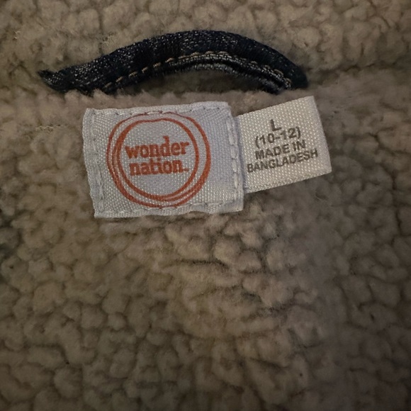 Boys Fleece Lined Jean Jacket - Picture 2 of 2